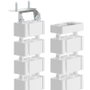 Fellowes Organizador de cables en espiral Blanco 1.3m